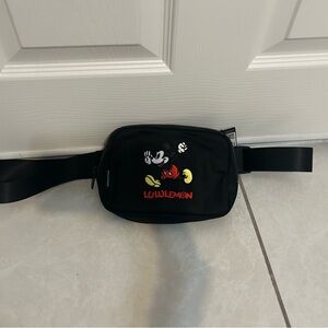 Lululemon Belt Bag with Mickey Mouse Design
